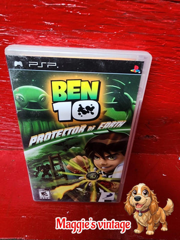 Ben 10: Protector of Earth (Sony PSP, 2007) CIB with manual
