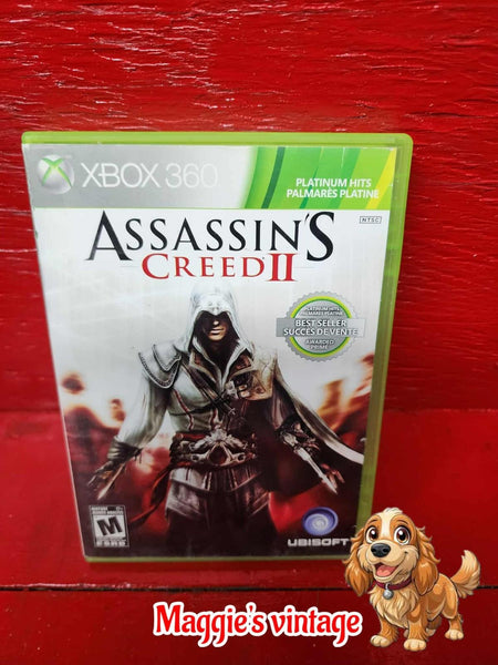 Assassin's Creed II 2 (Xbox 360, 2009) *CIB DISC LIKE NEW*