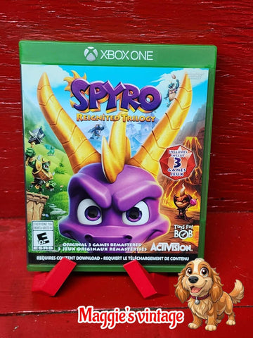 Spyro Reignited Trilogy (Microsoft Xbox One, 2018) *DISC LIKE NEW*