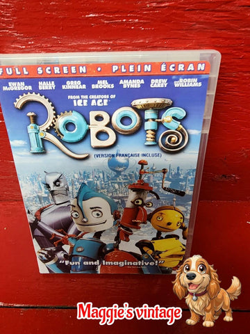 Robots (DVD, Full Frame, Multilingual) * BILINGUE  DISC LIKE NEW*