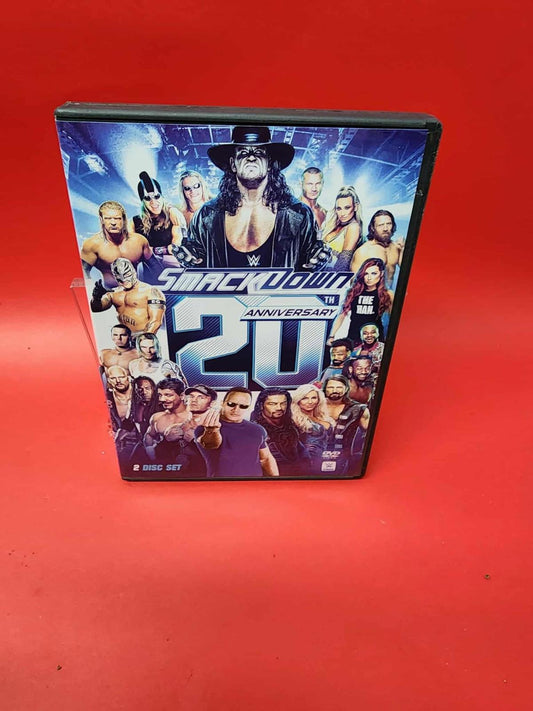 WWE Smackdown 20th Anniversary  DVD Like new!