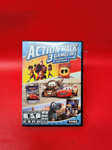 Disney Pixar Collection: 3 Games in 1 (Incredibles  Cars  Ratatouille) Bilingue