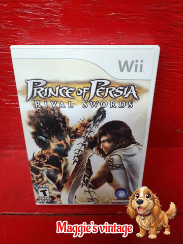 Prince of Persia: Rival Swords (Nintendo Wii, 2007) *CIB DISC LIKE NEW*