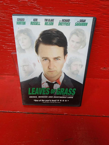 Leaves of grass / ESCROCS EN HERBE  - DVD  *BILINGUE - DISC LIKE NEW*