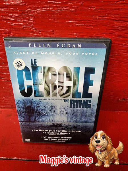 The Ring (DVD, Full Screen)  Le Cercle *BILINGUE DISC LIKE NEW*