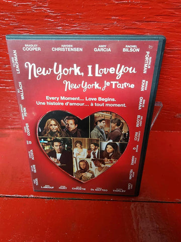 New York, I Love You (DVD, 2010) *BILINGUE DISC  LIKE NEW*