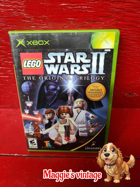 LEGO Star Wars II 2: The Original Trilogy (Microsoft Xbox) *CIB DISC LIKE NEW*