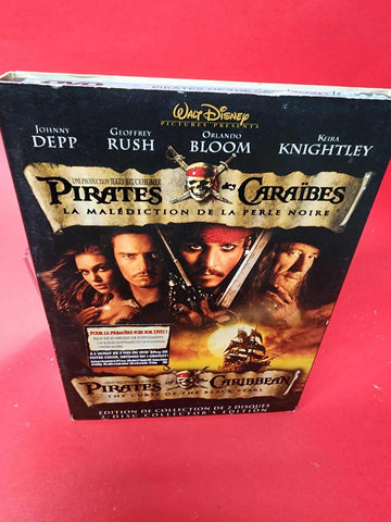 2003 -  DVD - PIRATES DES CARAIBES - JOHNNY DEPP - 2 DISC - * BILINGUE LIKE NEW*