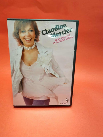 Claudine Mercier: Le 3e Spectacle (DVD, 2007)  *bilingue like new*