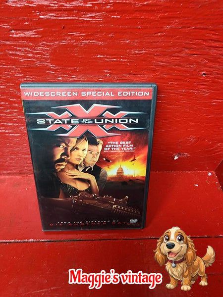 XXX: State of the Union (DVD, 2005) *BILINGUE DISC LIKE NEW*