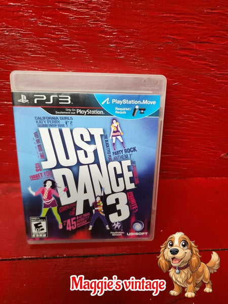 Just Dance 3 (Sony PlayStation 3, PS3 2011)  *CIB DISC LIKE NEW*