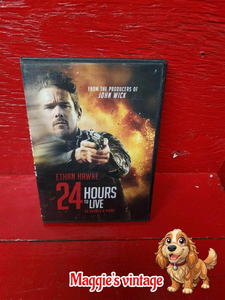 24 Hours to Live (DVD, 2018)  24 heures à vivre *BILINGUE DISC LIKE NEW*