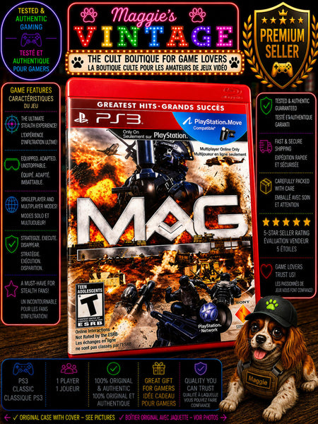 Mag PS3 CIB DISC LIKE NEW