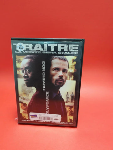 2008 -DVD - TRAITRE LA VÉRITÉ SERA ÉTALÉE / DON CHEADLE -bilingue like new!