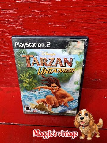 Disney's Tarzan: Untamed (Sony PlayStation 2, 2001) *CIB DISC LIKE NEW*