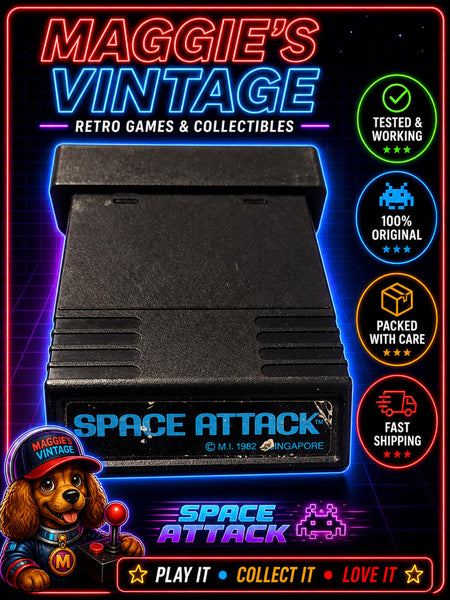 Space Attack (Atari 2600, 1982) CART ONLY TESTED