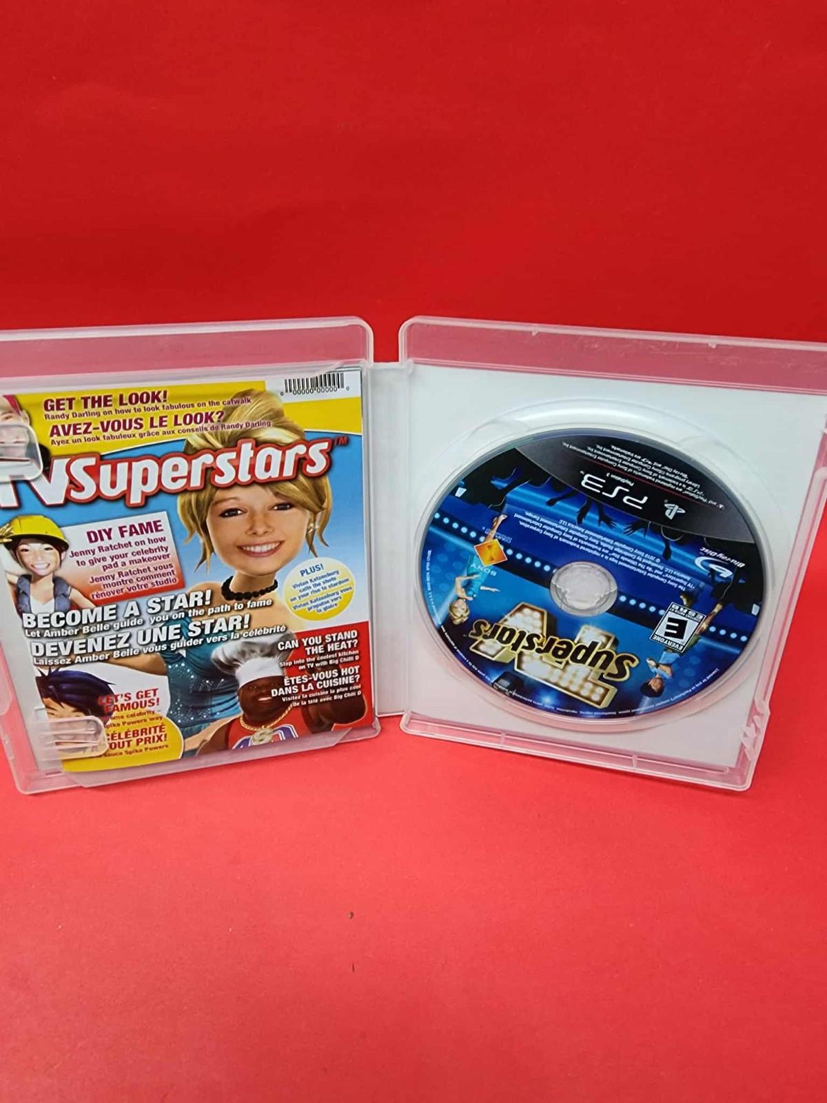 TV Superstars Ps3 NoManual EN/FR Tested Free Shipping in Canada !!