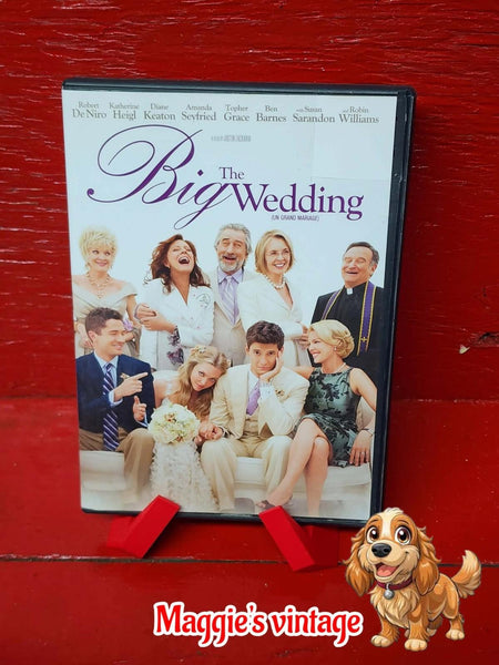 The Big Wedding (DVD, 2013, Canadian, English/French) *BILINGUE DISC LIKE NEW*