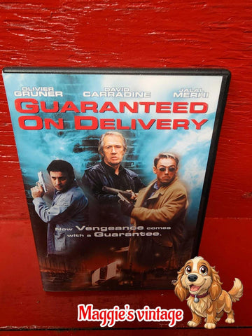 Guaranteed On Delivery / LIVRAISON DANGEREUSE - (DVD) *BILINGUE DISC LIKE NEW*