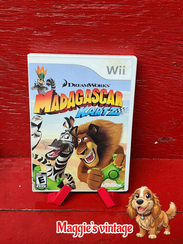 Madagascar Kartz Nintendo Wii No Manual DISC LIKE NEW