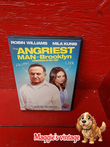 The Angriest Man in Brooklyn (Bilingual) DVD *BILINGUE DISC LIKE NEW*