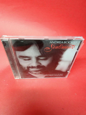 Andrea Bocelli – Sentimento (CD) *DISC IS LIKE NEW*