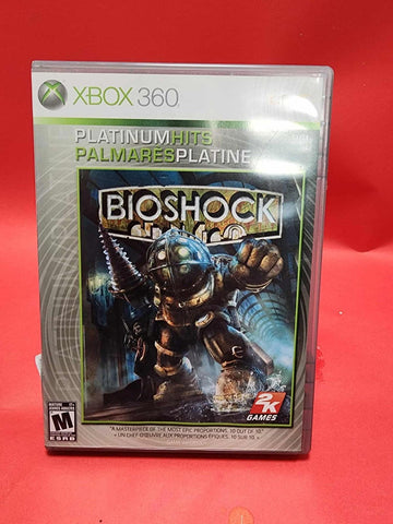 BioShock (Microsoft Xbox 360, 2007 2K) like new no manual