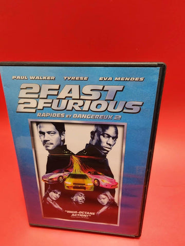 2 Fast 2 Furious Widescreen Blue Cover DVD (Bilingual) LIKE NEW