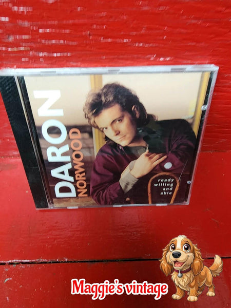 Daron Norwood – Ready Willing And Able (CD, 1995) *DISC LIKE NEW *