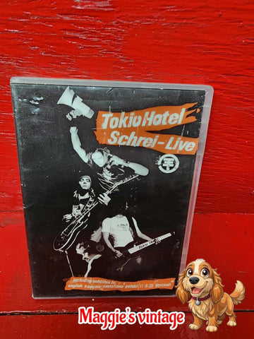 Tokio Hotel , schrei live , DVD DISC LIKE NEW!