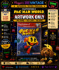 PS2 Playstation Pac-Man  World 2 ARTWORK ONLY