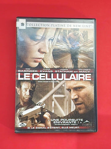 Cellular (Kim Basinger) - DVD - Good Condition BILINGUAL Bilingue like new!