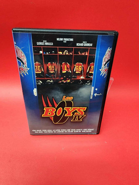 Les Boys IV (DVD, 2005, French, Hockey Comedy) Free Shipping  like new