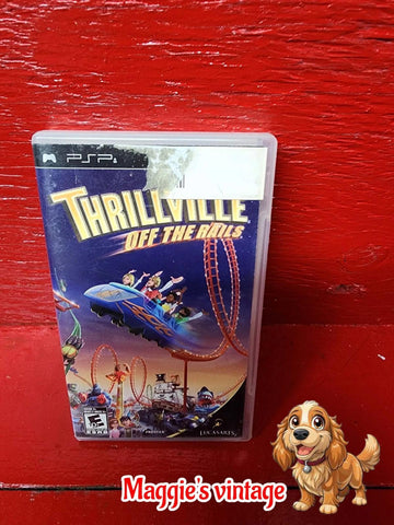 Thrillville: Off the Rails, 2007, Sony PSP, Playstation Portable Complete Tested