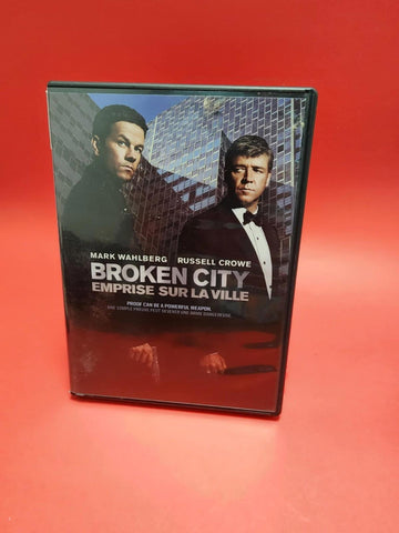 Broken City (DVD, 2013, Canadian) Bilingue! disc is like new! !