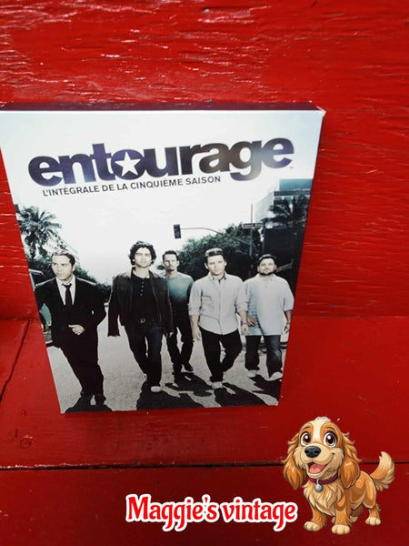 DVD - Entourage - The Complete Fifth Season 5 - HBO *BILINGUE DISC LIKE NEW*