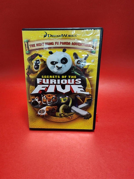 Secrets of the Furious Five DVD, 2009, Widescreen - Kung Fu Panda Like new!