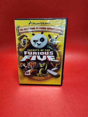 Secrets of the Furious Five DVD, 2009, Widescreen - Kung Fu Panda Like new!