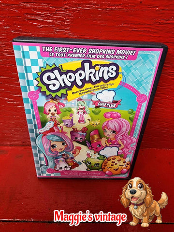 Shopkins - Chef Club  DVD *BILINGUE DISC LIKE NEW*