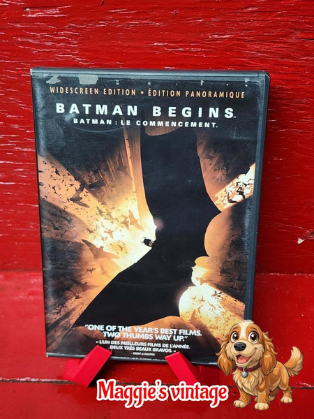 Batman Begins dvd *BILINGUE DISC LIKE NEW*