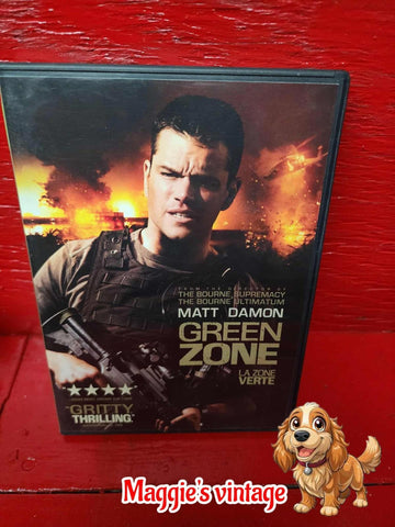 Green Zone / LA ZONE VERTE  (DVD, 2010) *BILINGUE DISC LIKE NEW*
