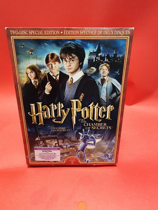 Harry Potter & Chamber of Secrets (2-Disc Special Ed/BIL/DVD) Bilingue Like new!