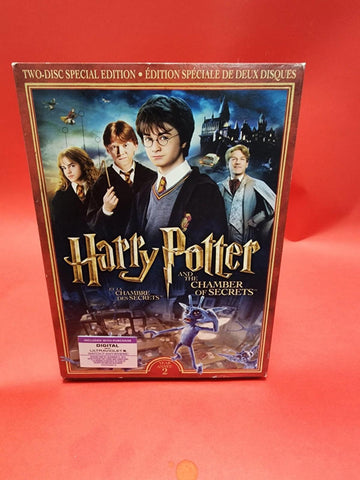 Harry Potter & Chamber of Secrets (2-Disc Special Ed/BIL/DVD) Bilingue Like new!