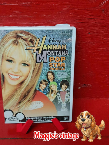 Hannah Montana: Pop Star Profile (Bilingual) [DVD]  *BILINGUE DISC LIKE NEW*