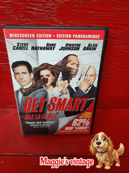 Get Smart (DVD Bilingual, Widescreen, 2008) * BILINGUE DISC LIKE NEW*
