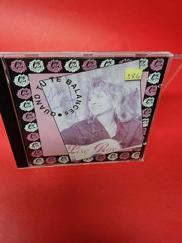 LISE ROY QUAND TU TE BALANCES AUTOGRAPHIER! * CD ARE LIKE NEW*