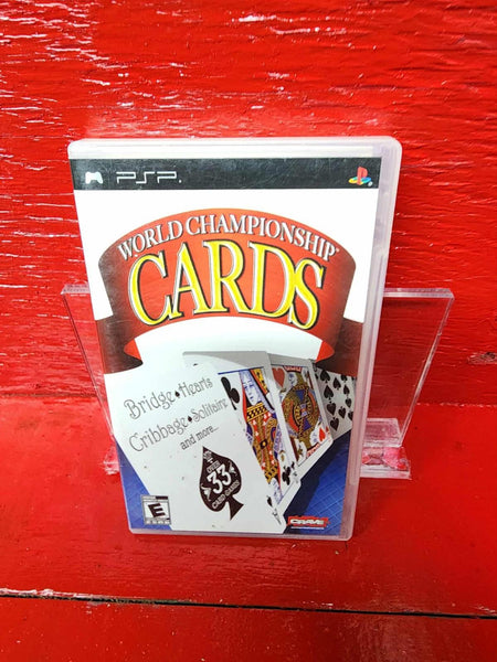 World Championship Cards Playstation Portable PSP CIB Complete