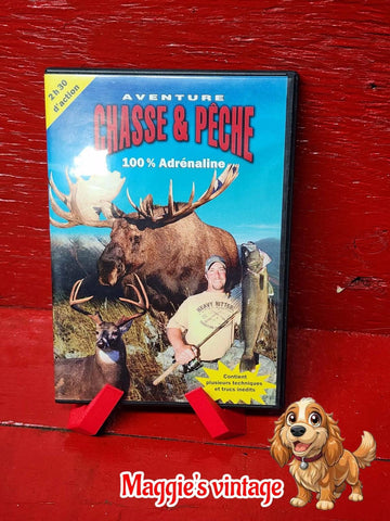 AVENTURE CHASSE & PECHE DVD 100% ADRENALINE