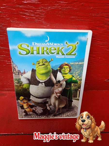 Shrek 2 (DVD, 2004, Full Frame) * BILINGUE  DISC LIKE NEW*