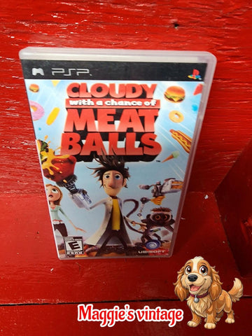 Cloudy With a Chance of Meatballs (Sony PSP, 2009) CIB with manual